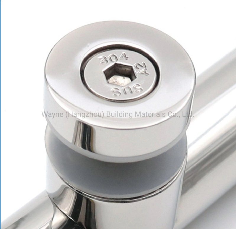 Stainless Steel Swimming Pool Glass Fencing Spigot Frameless Glass Balustrade Circular Base Spigot Vs214