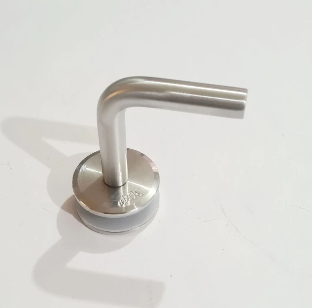 Stainless Steel 304 Stair Handrail Bracket Glass Railing Fitting for Round Tube